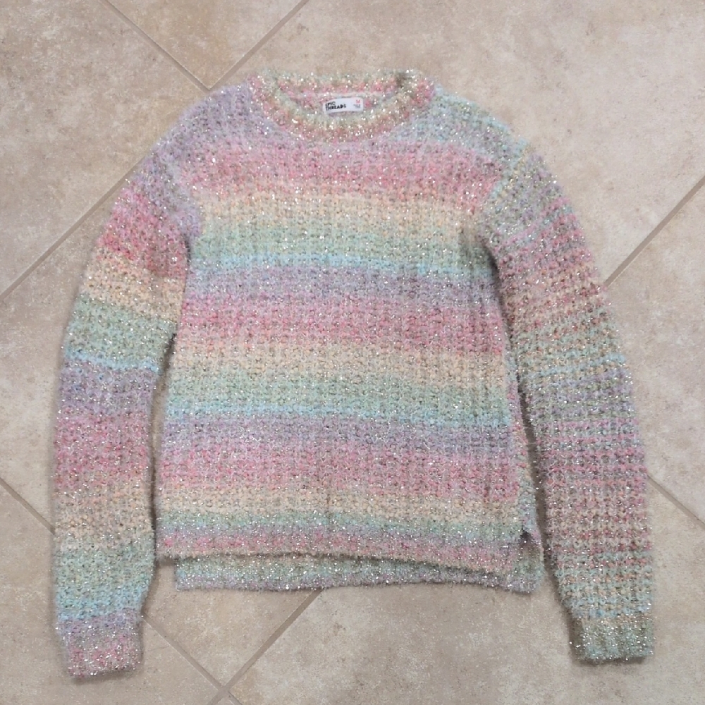 Epic Threads Multicolor Striped Sweater